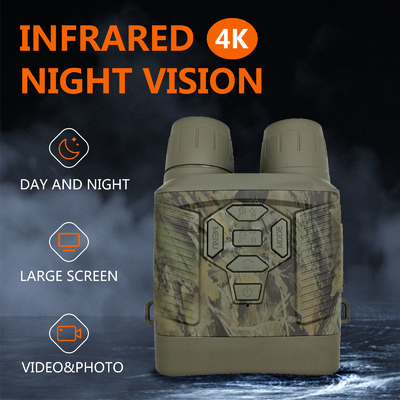 Y6-C 4k Podczerwień LED Wodoodporna lornetka noktowizyjna Wildlife Wbudowana bateria 4000ma
