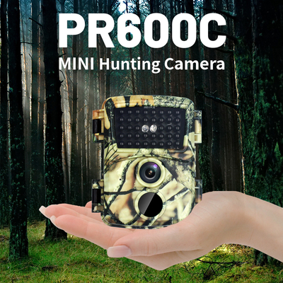 PR600C Mini kamera myśliwska IP54 HD 32GB 34 szt. 940nm aktywowana ruchem kamera myśliwska
