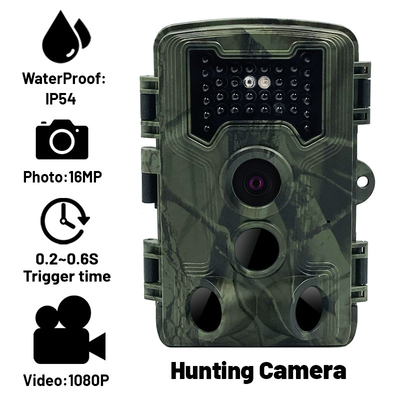 34 szt. Światła IR 1080p Wodoodporny Hd Night Vision Wildlife Camera 36mp Trail Camera