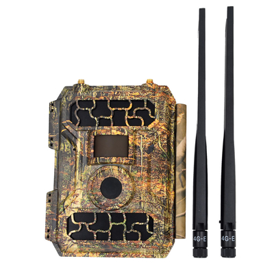 4.3CG Mobilna kamera obserwacyjna 4G Polowanie z aplikacją na telefon 940nm IR Lights DC 12V 128GB