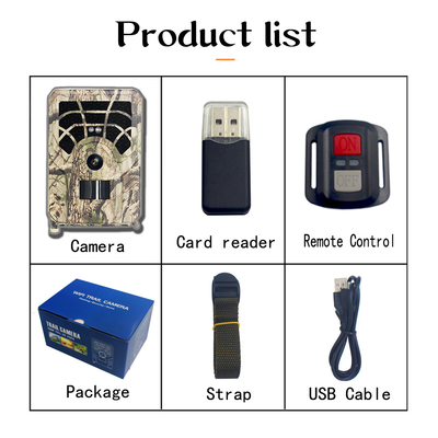 PR300A Wifi Trail Camera 46 sztuk 940nm Diody IR Aplikacja bezprzewodowa 24MP 1080P Zasilany energią słoneczną