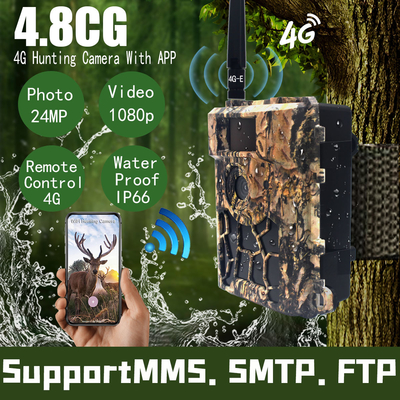 Mobilna kamera obserwacyjna 4.8 CG Karta SIM 24MP LTE 4G