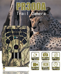 PR300A Hunter Trail Camera IP54 Wodoodporna 46 sztuk IR Lights 720P