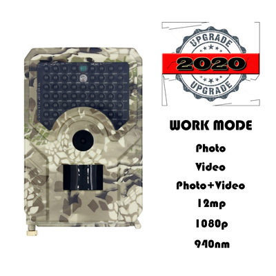 PR200 Hunter Trail Camera 20MP Night Vision 1080P IP54 Wodoodporny