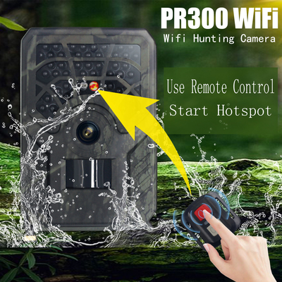 Kamera myśliwska PR300C WiFi 15 m IR IP56 Wodoodporna 24 MP