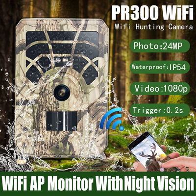 Kamera myśliwska PR300A Wifi IP56 Wodoodporna 36MP